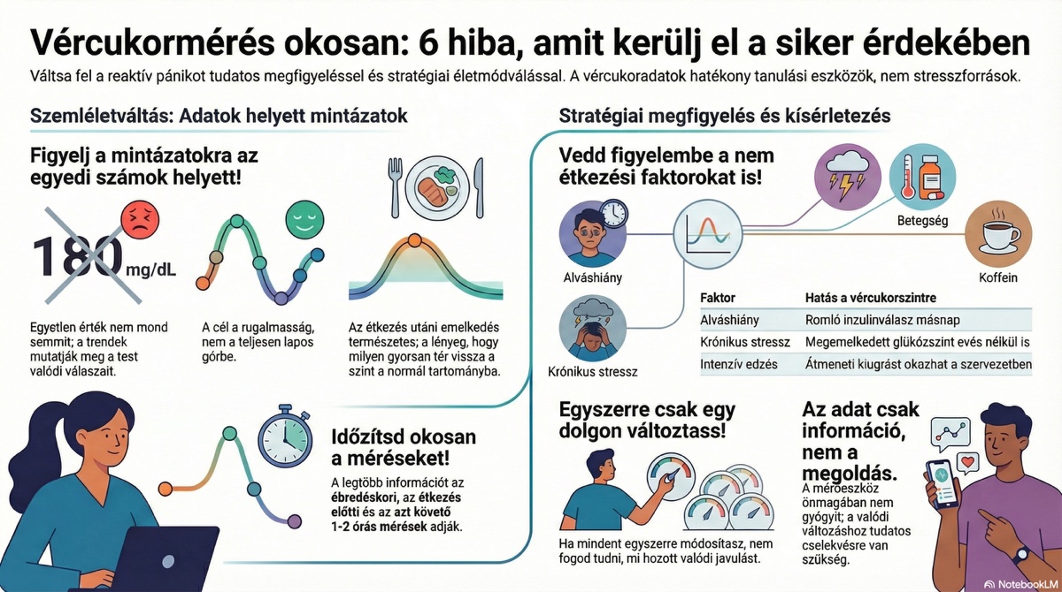 Miért frusztráló a vércukormérés? 7 hiba, amit érdemes elkerülni